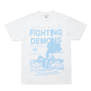 999 Club Fighting Demons Memory T-shirt White