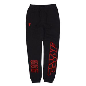 Vlone x Juice WRLD 999 Pant–Black