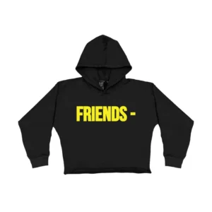 FRIENDS – Yellow Hoodie – Black – Kids