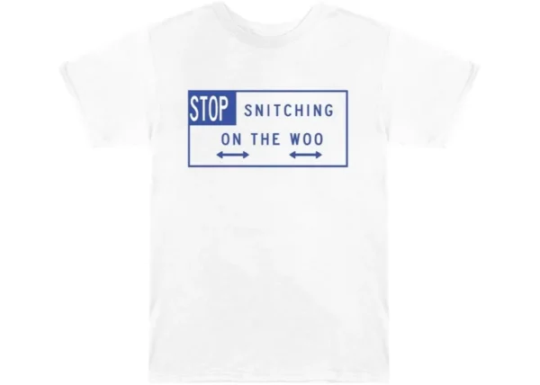Pop Smoke x VLONE Stop Snitching T-Shirt