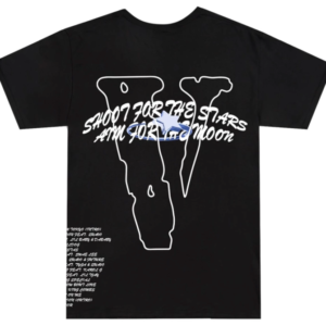 Pop Smoke x Vlone Tracklist Tee – Black