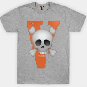 Vlone Big V With Skull T-Shirt