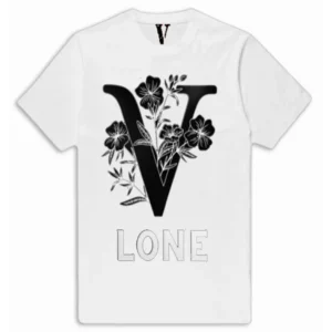 Vlone Black Flowers T-Shirt