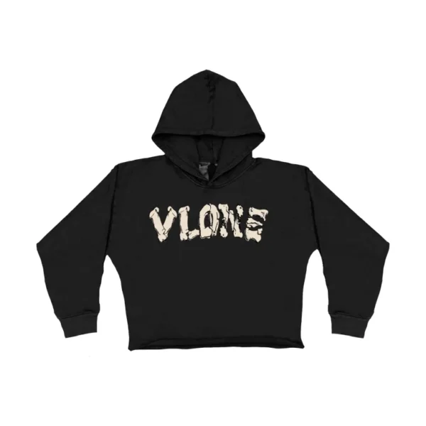 Vlone Lost Bones Hoodie – Black – Kids