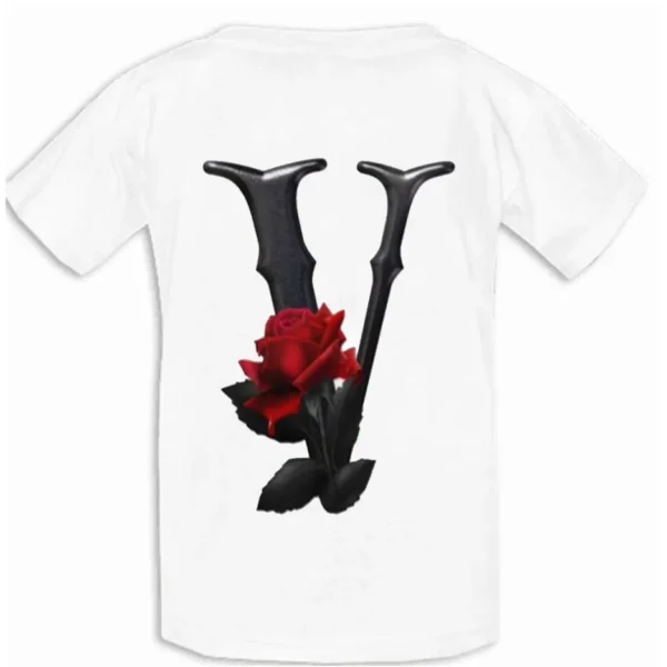 Vlone Red Flowers T-Shirt