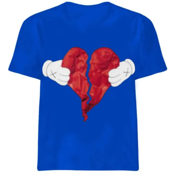 Vlone X Broken Heart T-Shirt