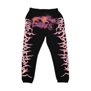 NEVERBROKEAGAIN – VLONE EYES SWEATS – Black